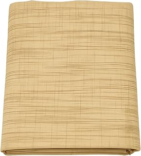 AROGMIRA Unstitched Lilen Pure Cotton Fabric for Men & Women | Handloom Soft Self-Pattern | 44 Inch Width | Ideal for Kurta, Pajama, Shirt, Kurti, Salwar | Breathable Summer Wear (Brown, 2.00 mtr)