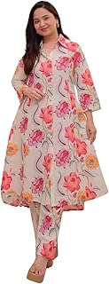 Kurta Set for Women | Ethnic Dress Kurti Set | Printed Dresses for Woman | Long Sleeve