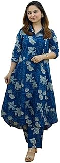 Kurta Sets for Women | Ethnic Wear for Casual | Long Kurta Set | Printed | Full Sleeve | Women Kurta Set | Festive Occasions | Co Ord Set