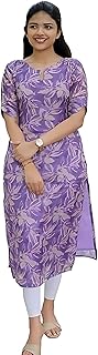 Women's Chanderi Printed Stitched Kurti | Elegant Ethnic Wear for Women | Festive & Casual Wear Kurta | Stylish Traditional Outfit | Comfortable