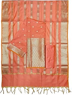 Unstitched Cotton Silk Salwar Suit Material